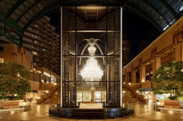 5. 惠比壽花園廣場水晶燈飾